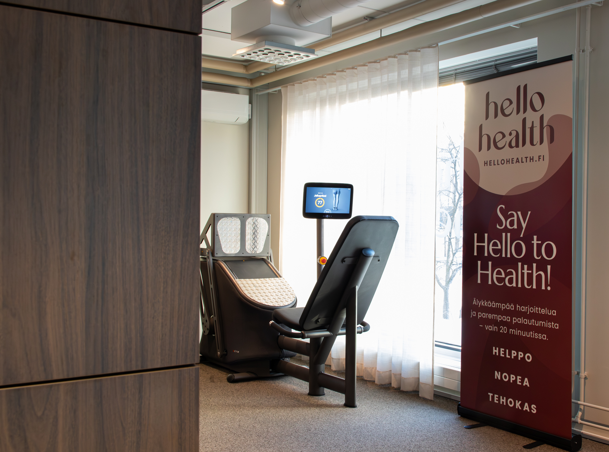 Hello Health EGYM kuntosali Oulu